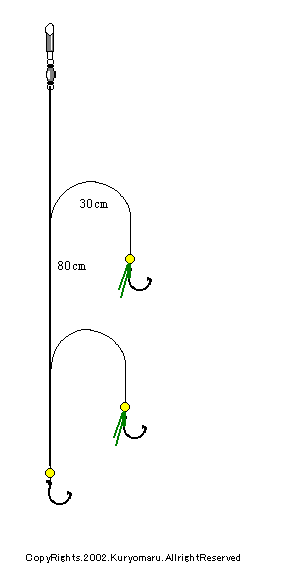 イサキ仕掛け