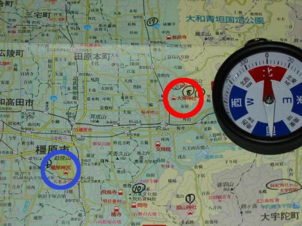 地図を見て確認